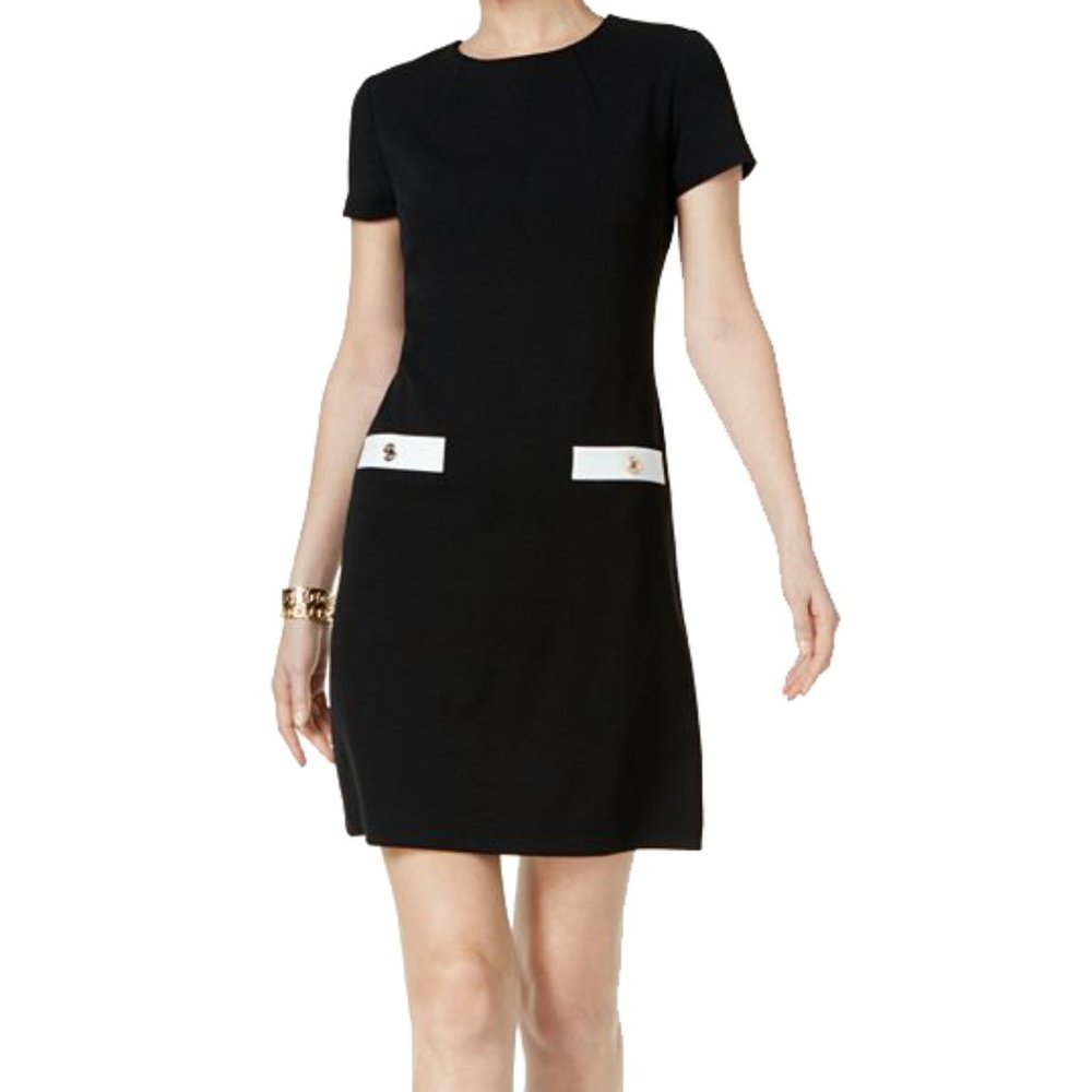 Black Tommy Hilfiger Shift Dress
